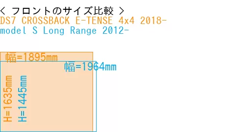 #DS7 CROSSBACK E-TENSE 4x4 2018- + model S Long Range 2012-